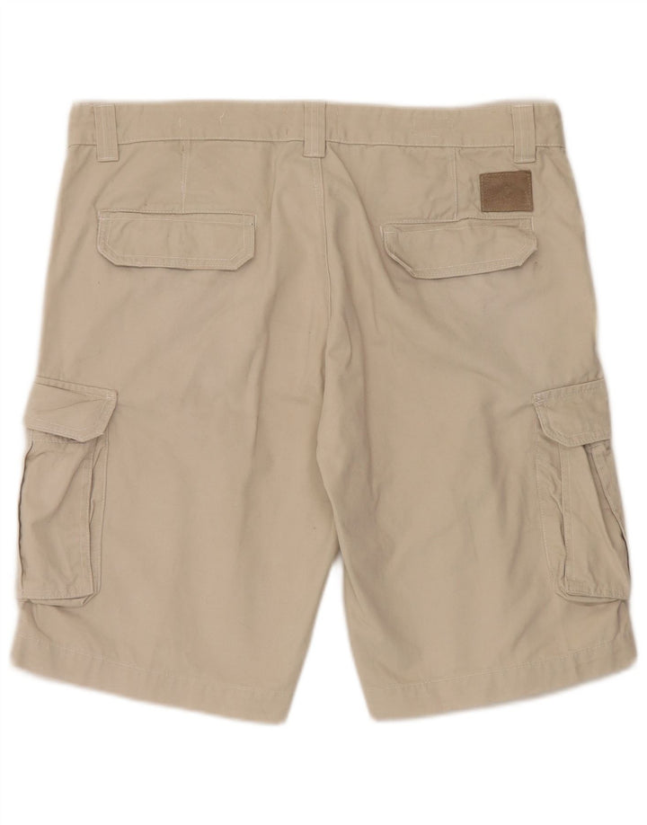 Męskie spodenki cargo w stylu vintage W40 XL, beżowa bawełna
