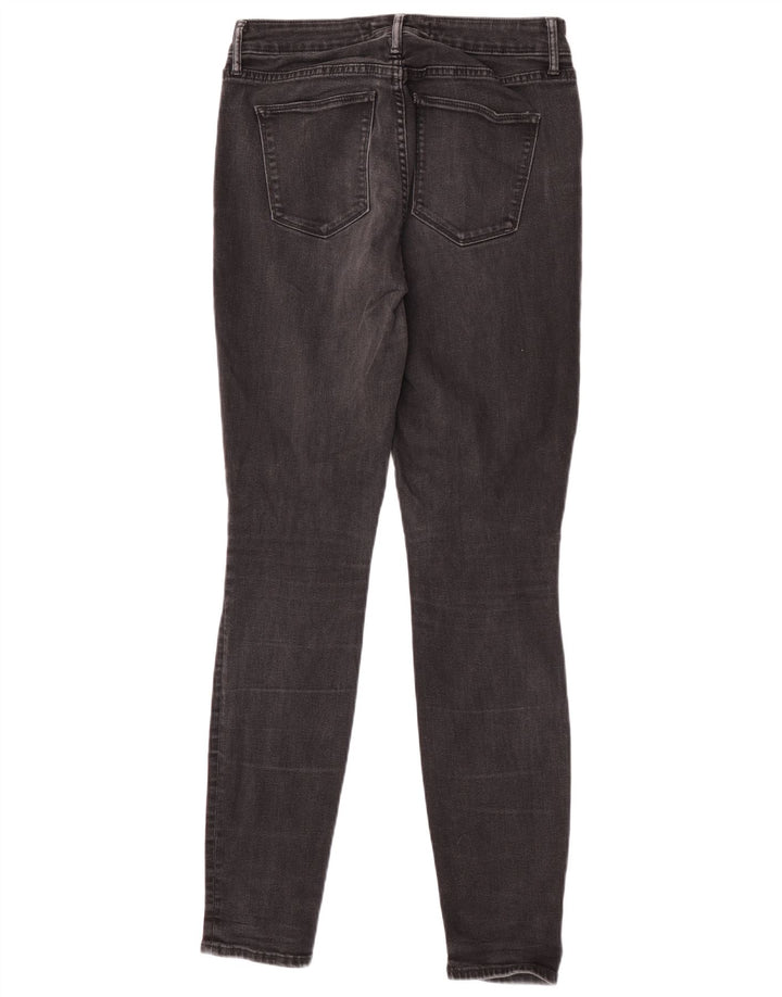 Damskie jeansy skinny Gap W30 L32 Czarne bawełniane