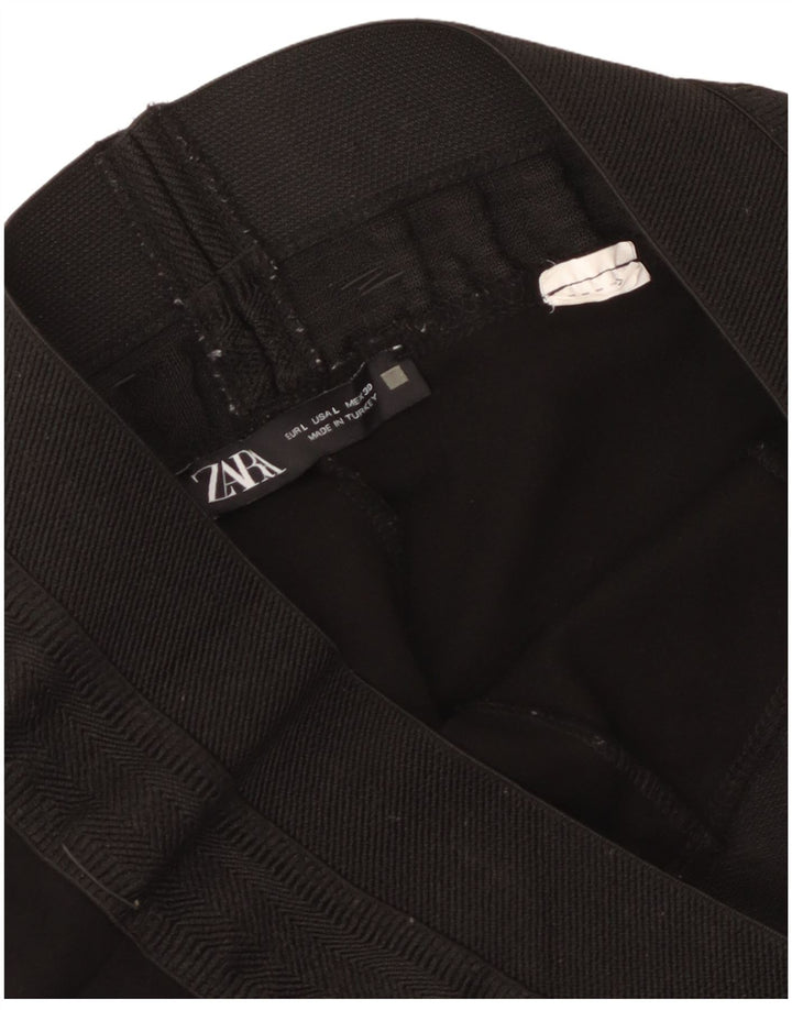 Legginsy damskie Zara UK 14, duże, czarne