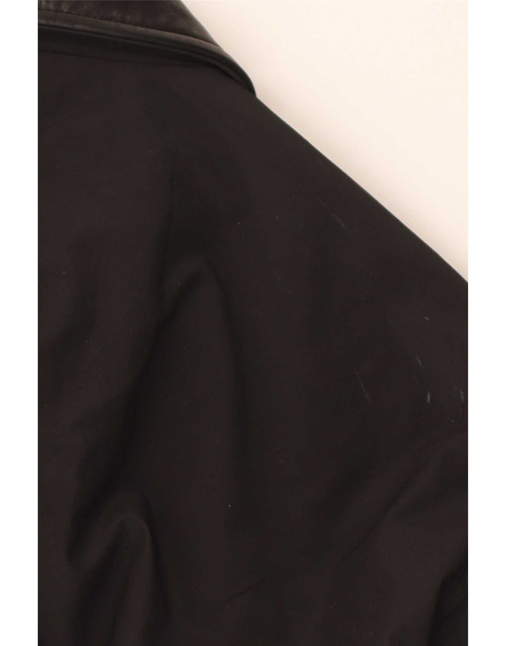 Płaszcz męski Hugo Boss EU 52 XL, czarny polichlorek