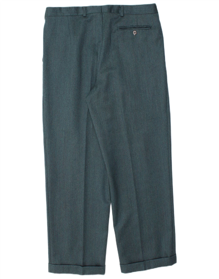 ANGELICO Męski dwuczęściowy garnitur IT 50 Large W34 L30 Zielony