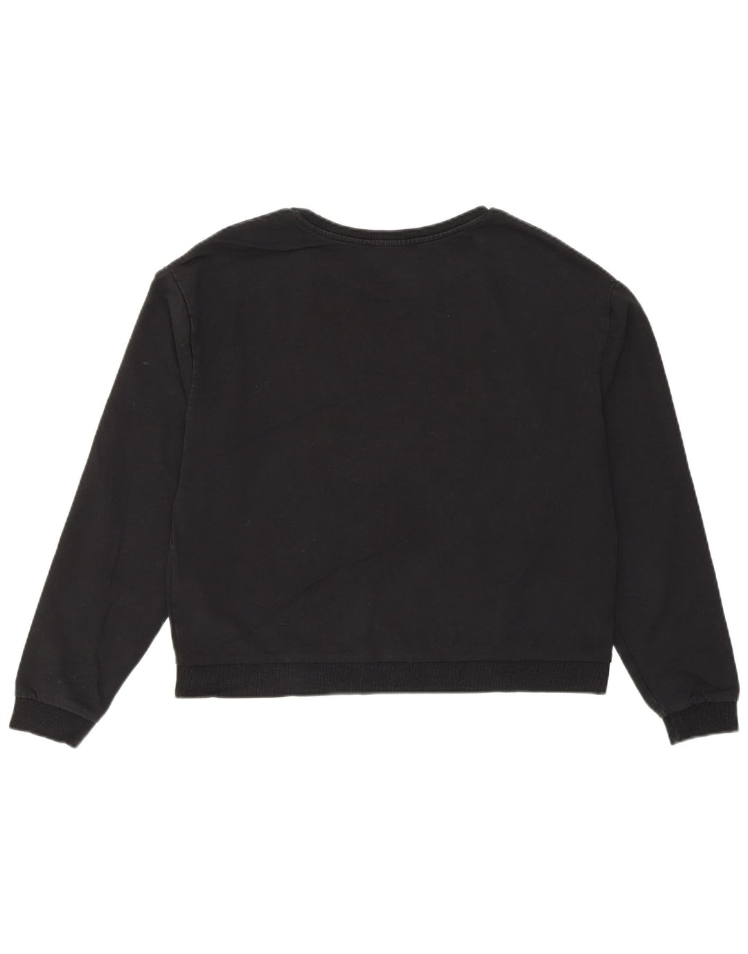 Damska bluza Guess z grafiką, UK 8, mała, czarna, bawełniana