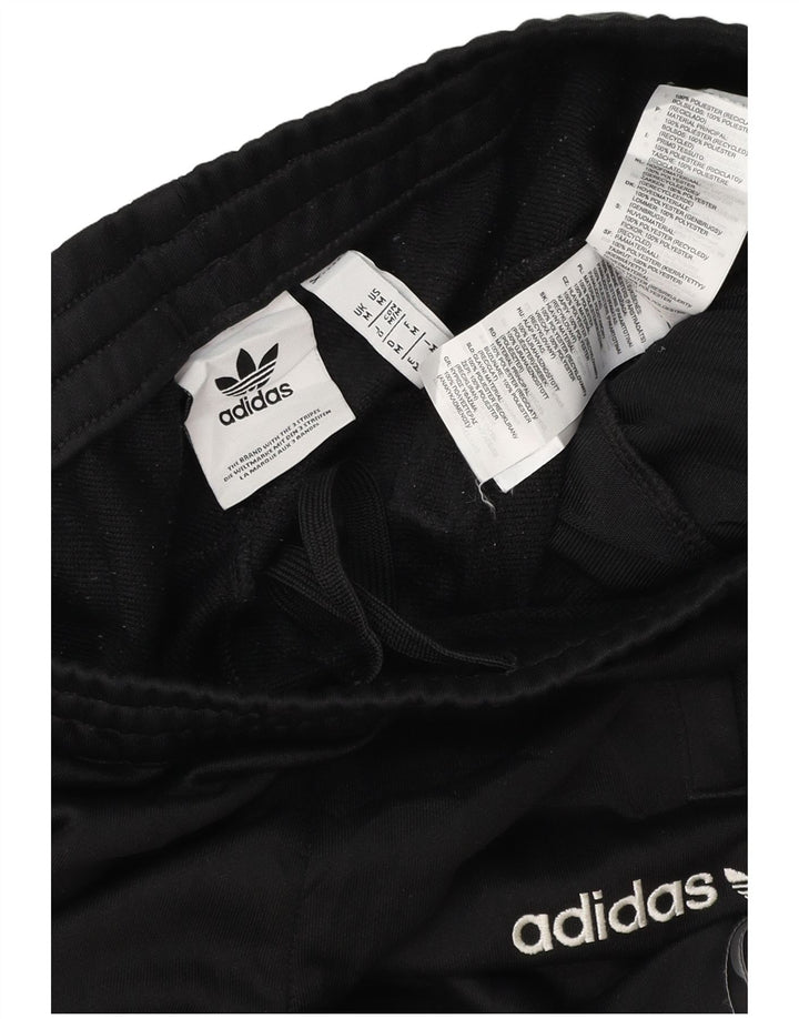 ADIDAS Mens Tracksuit Trousers Joggers Medium  Black Polyester