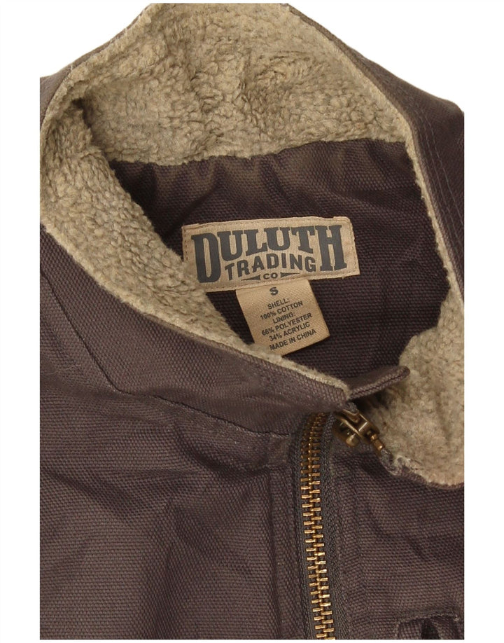 Męska kamizelka Utility Duluth Trading UK 36, mała, brązowa, bawełniana