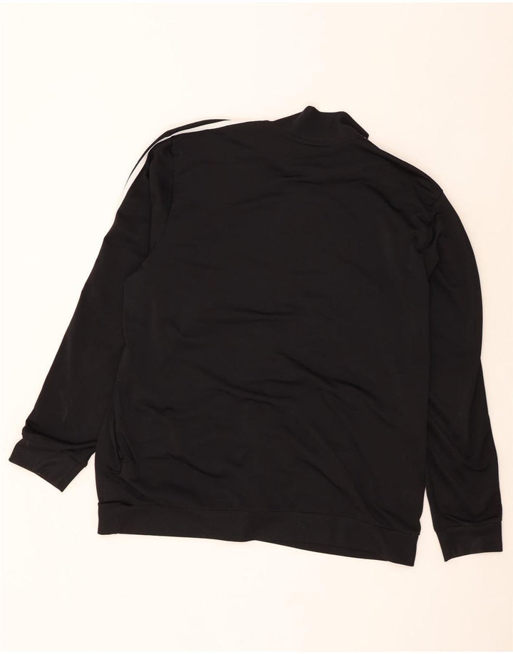 Adidas Męska bluza dresowa UK 52/54 XL Czarny poliester