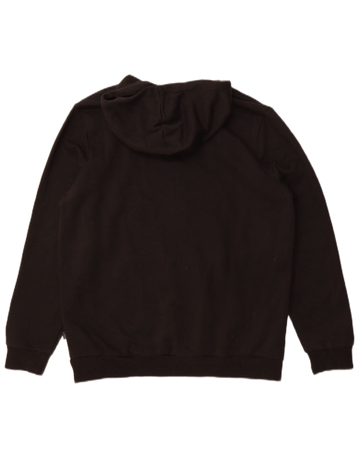 Męski sweter z kapturem Puma, duży, czarny, bawełniany