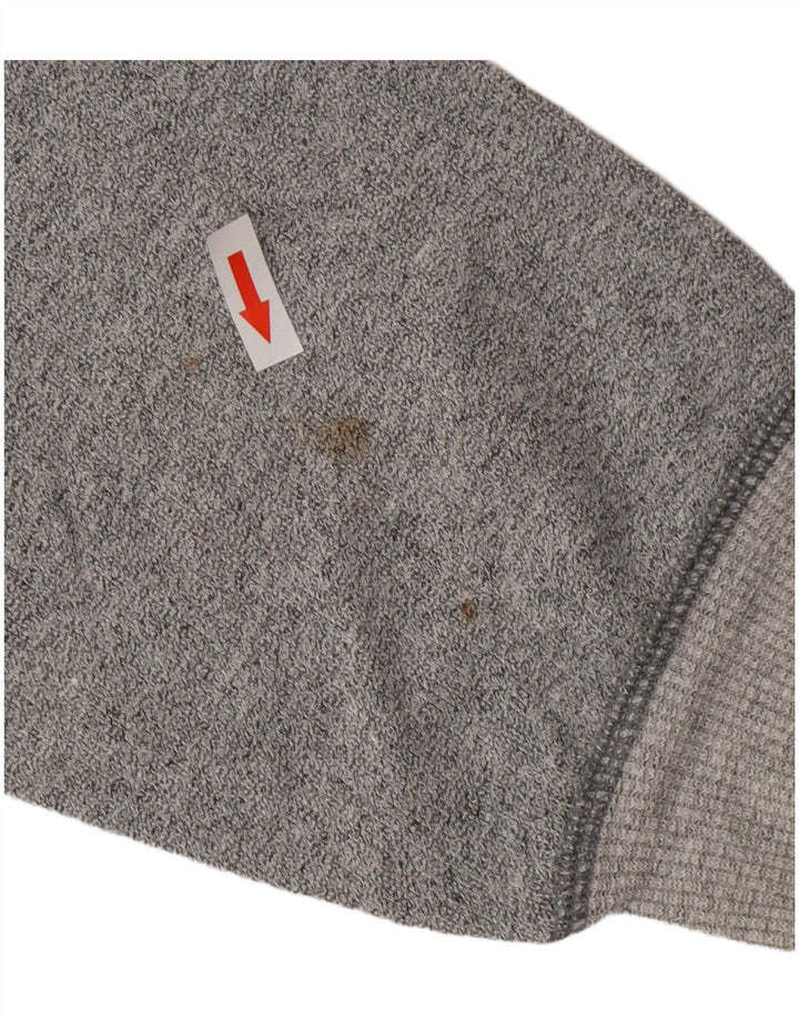 Męska bluza z grafiką CARRERA, duża, szara, bawełniana