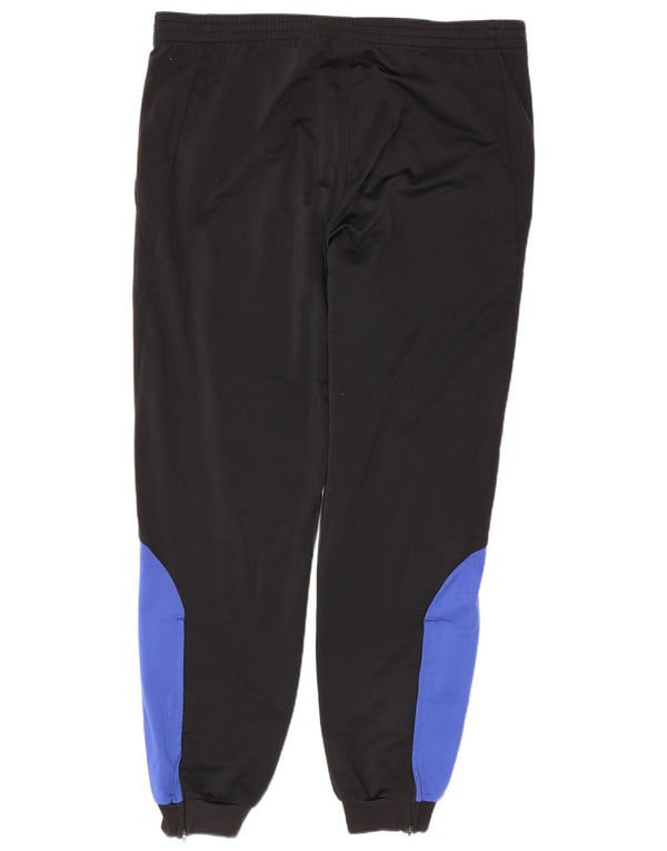 Adidas Męskie spodnie dresowe Joggers UK 44/46 Duży czarny poliester