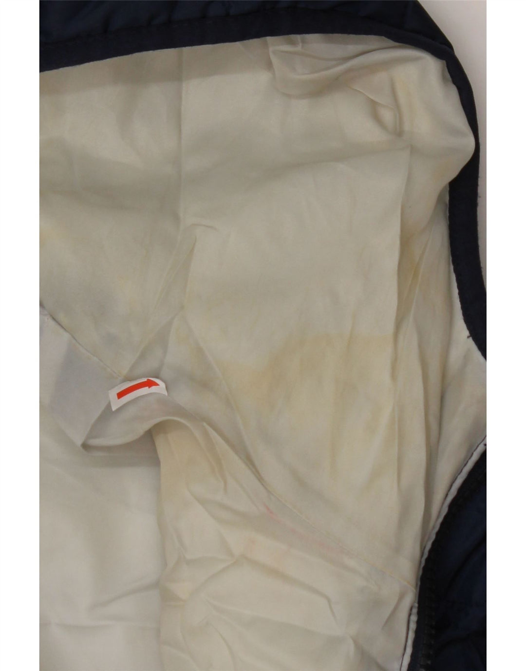 Męska ocieplana kurtka JACK & JONES z kapturem UK 40, duża, granatowa, poliestrowa