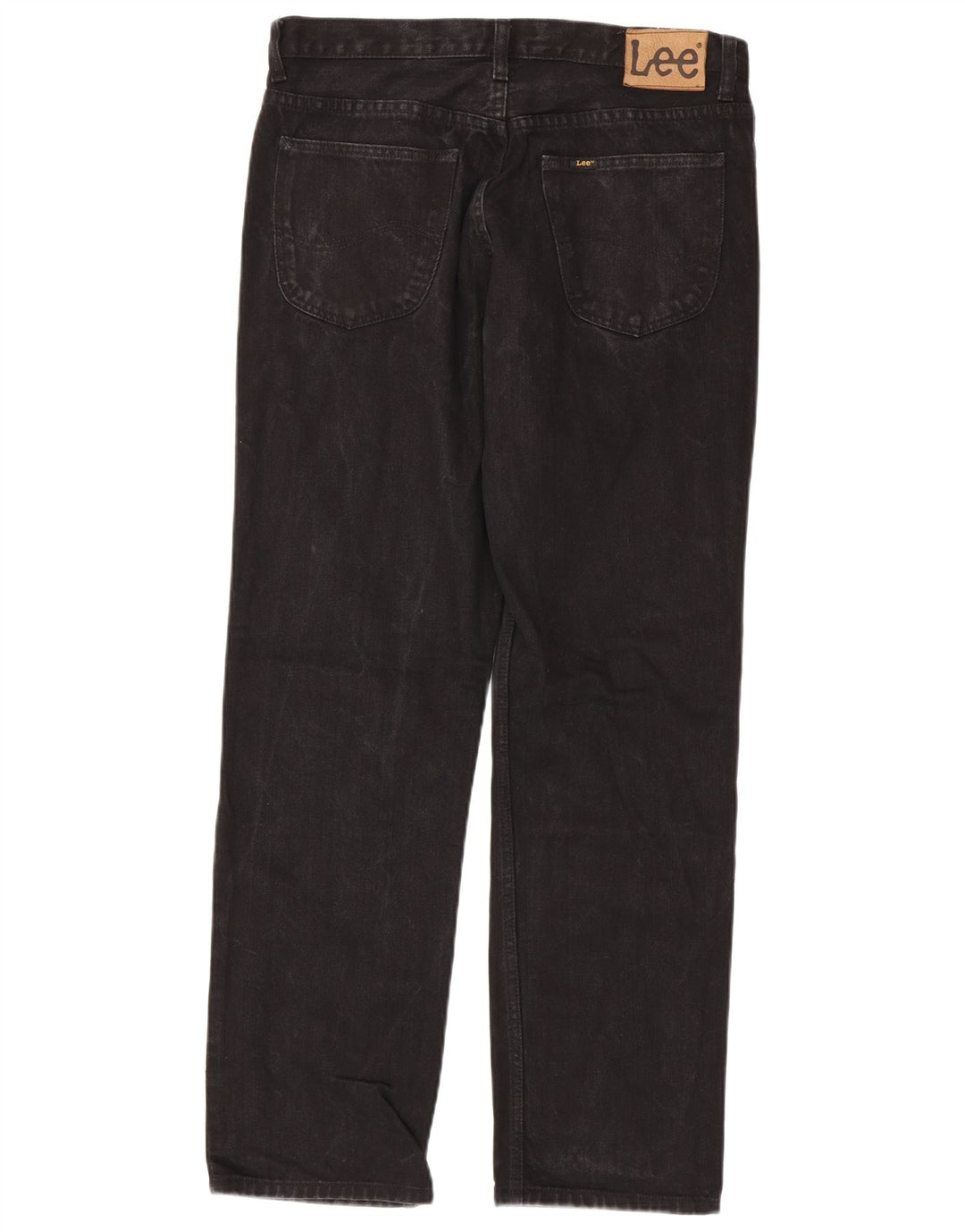 Męskie jeansy Lee Brooklyn Straight W34 L32, czarne, bawełniane