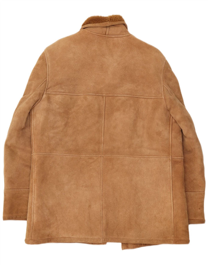 Vintage męska kurtka Shearling IT 50 Large Beige