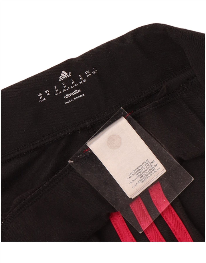 Damskie legginsy Adidas Climalite UK 12/14 Średni czarny poliester