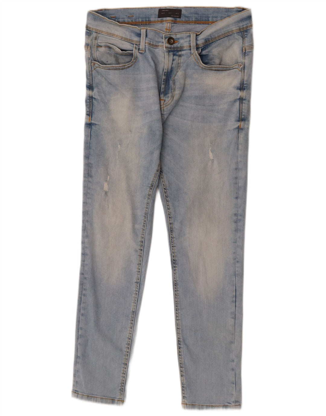 Męskie jeansy slim fit Zara EU 40 Medium W31 L26 Niebieskie bawełniane