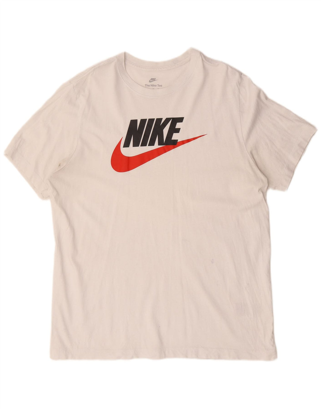 Męska koszulka z grafiką Nike, XL, biała, bawełniana