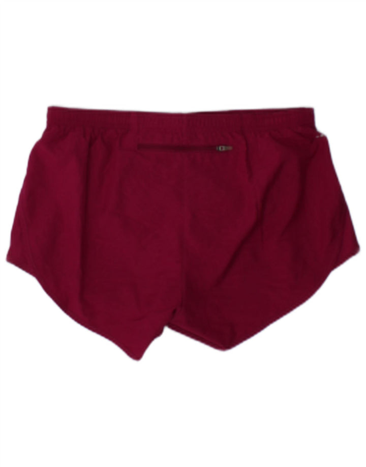Damskie spodenki sportowe Nike Dri Fit UK 10, małe, różowe, poliestrowe