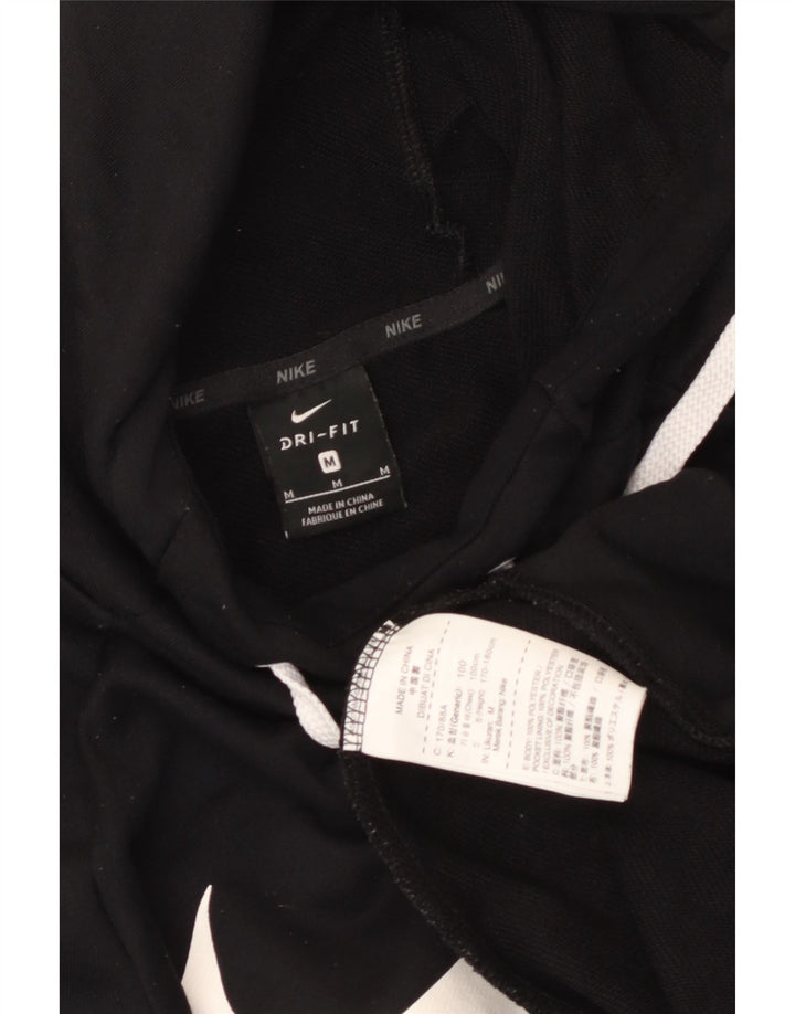 Męski sweter z kapturem Nike Dri Fit Graphic, średni czarny poliester
