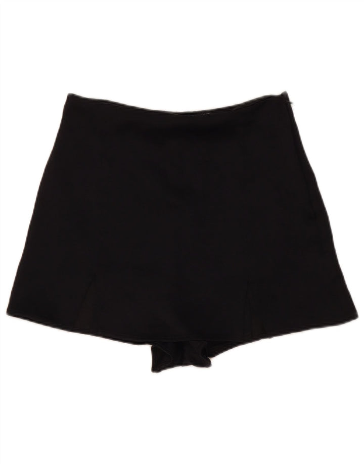 Skort damski Zara UK 10 Small, czarna wiskoza