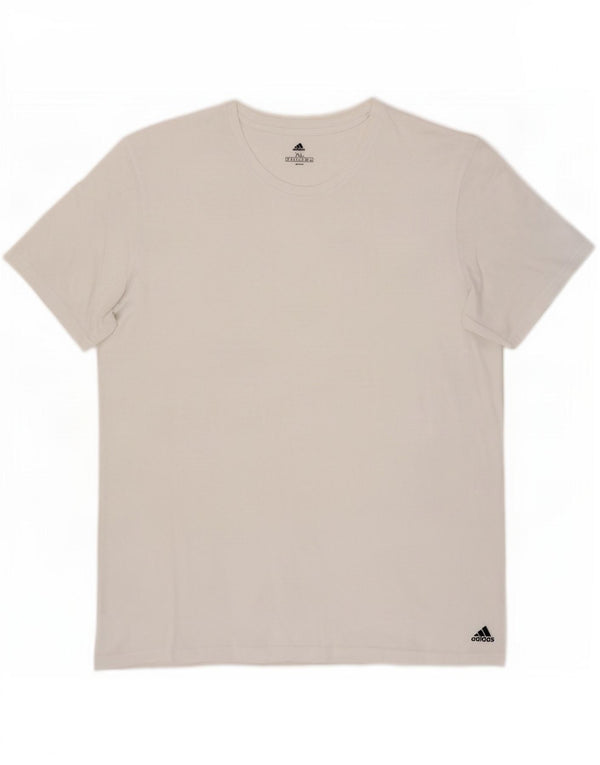 Adidas Męska koszulka Top XL Biała bawełna