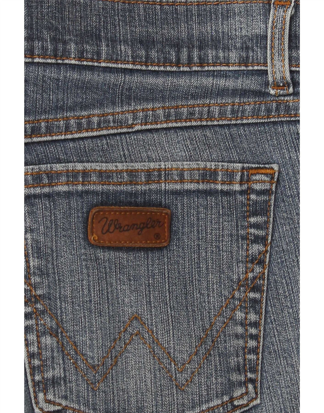 Damskie jeansy Wrangler Straight W32 L30 Niebieskie