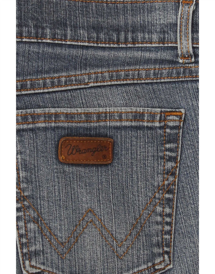 Damskie jeansy Wrangler Straight W32 L30 Niebieskie