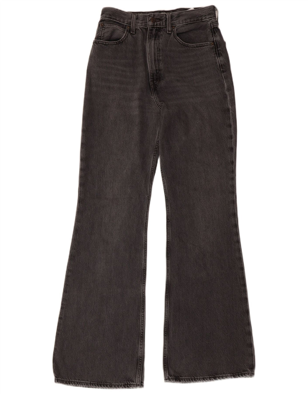 Damskie jeansy Levi's z wysokim stanem i rozkloszowanymi kieszeniami W27 L32 szare