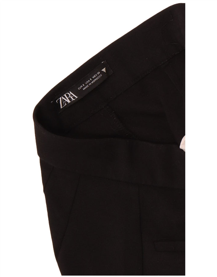 Spodnie damskie Zara Bootcut, małe, W26 L25, czarne