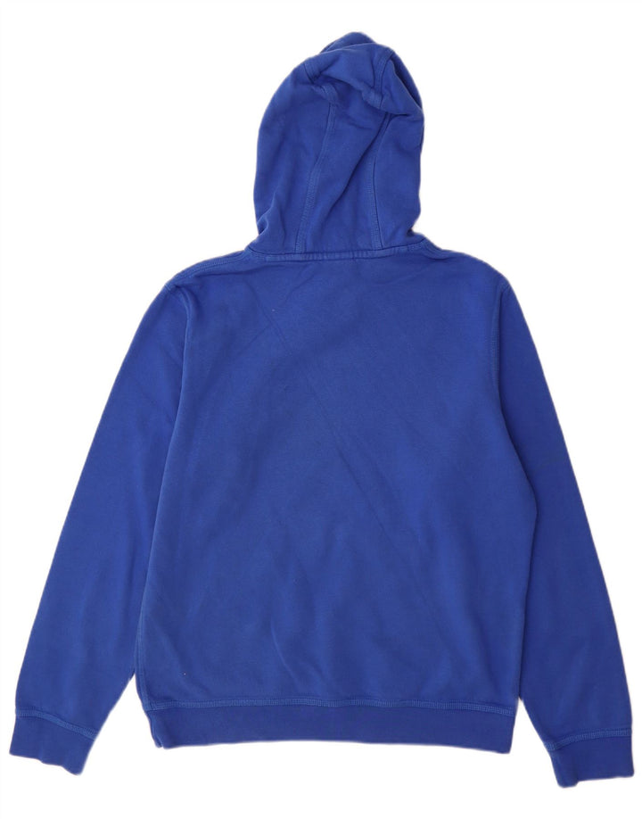 Męska bluza z kapturem Nike, średnia niebieska, bawełniana