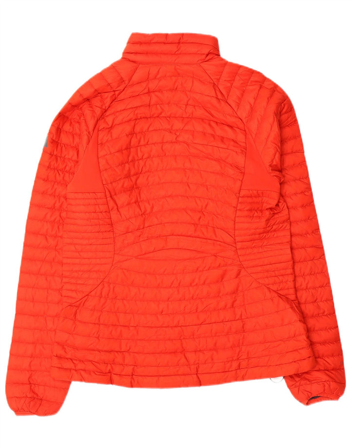 Damska ocieplana kurtka EDDIE BAUER UK 10, mała, czerwona, poliester