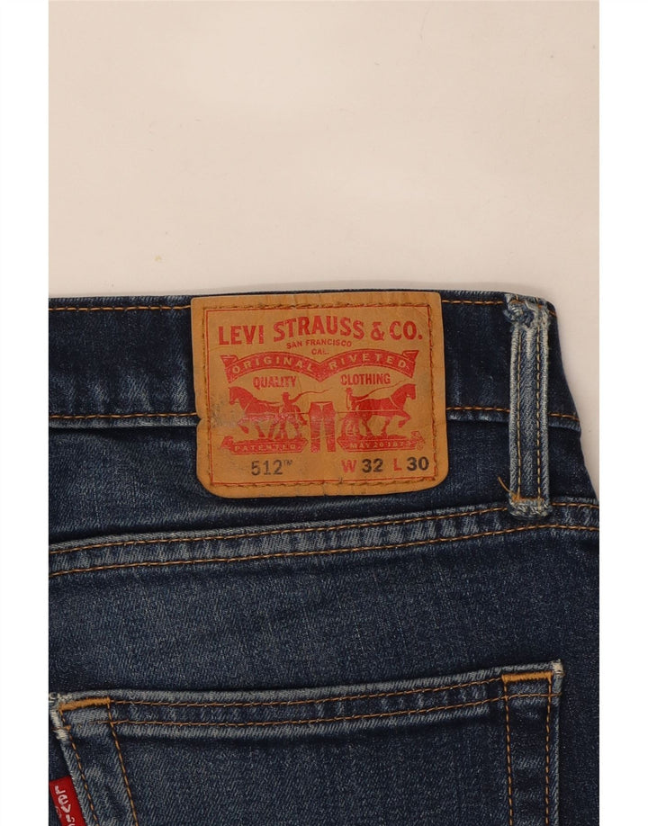 Męskie jeansy Levi's 512 Slim Tapered W32 L30 Niebieskie