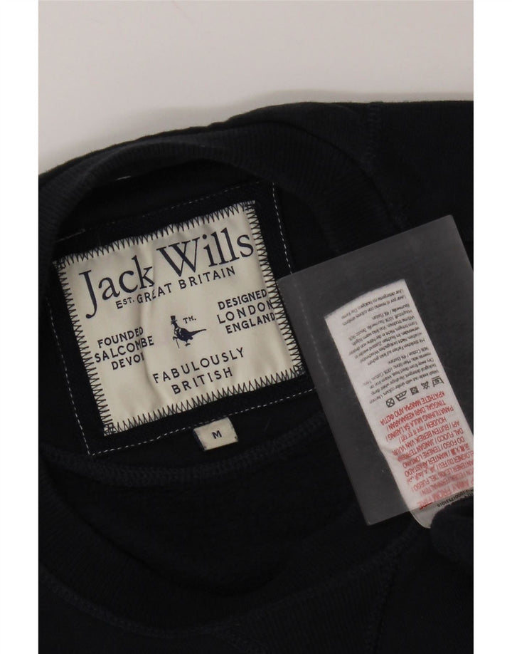 Sweter męski Jack Wills, średni granatowy, bawełniany