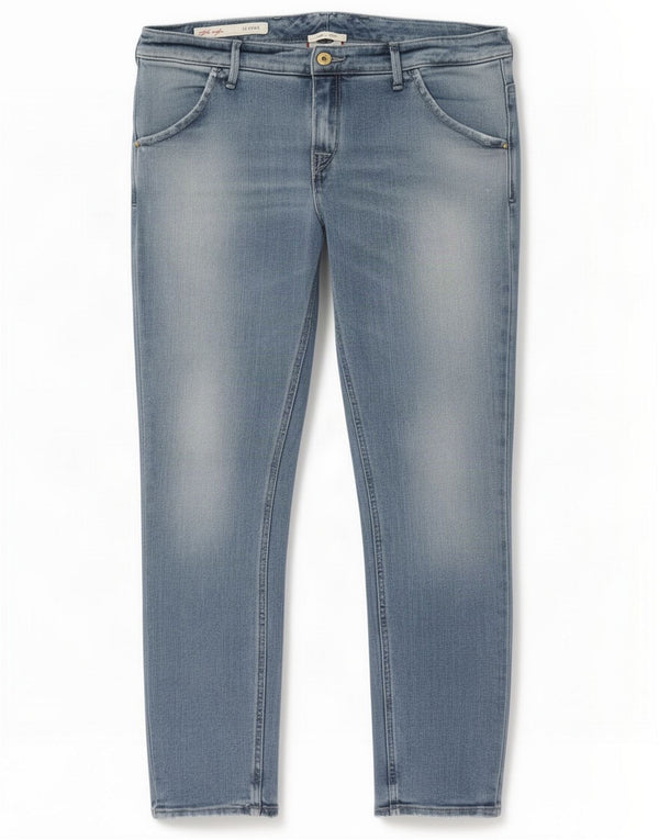 Cycle Womens Skinny Jeans W30 L29 Blue Cotton