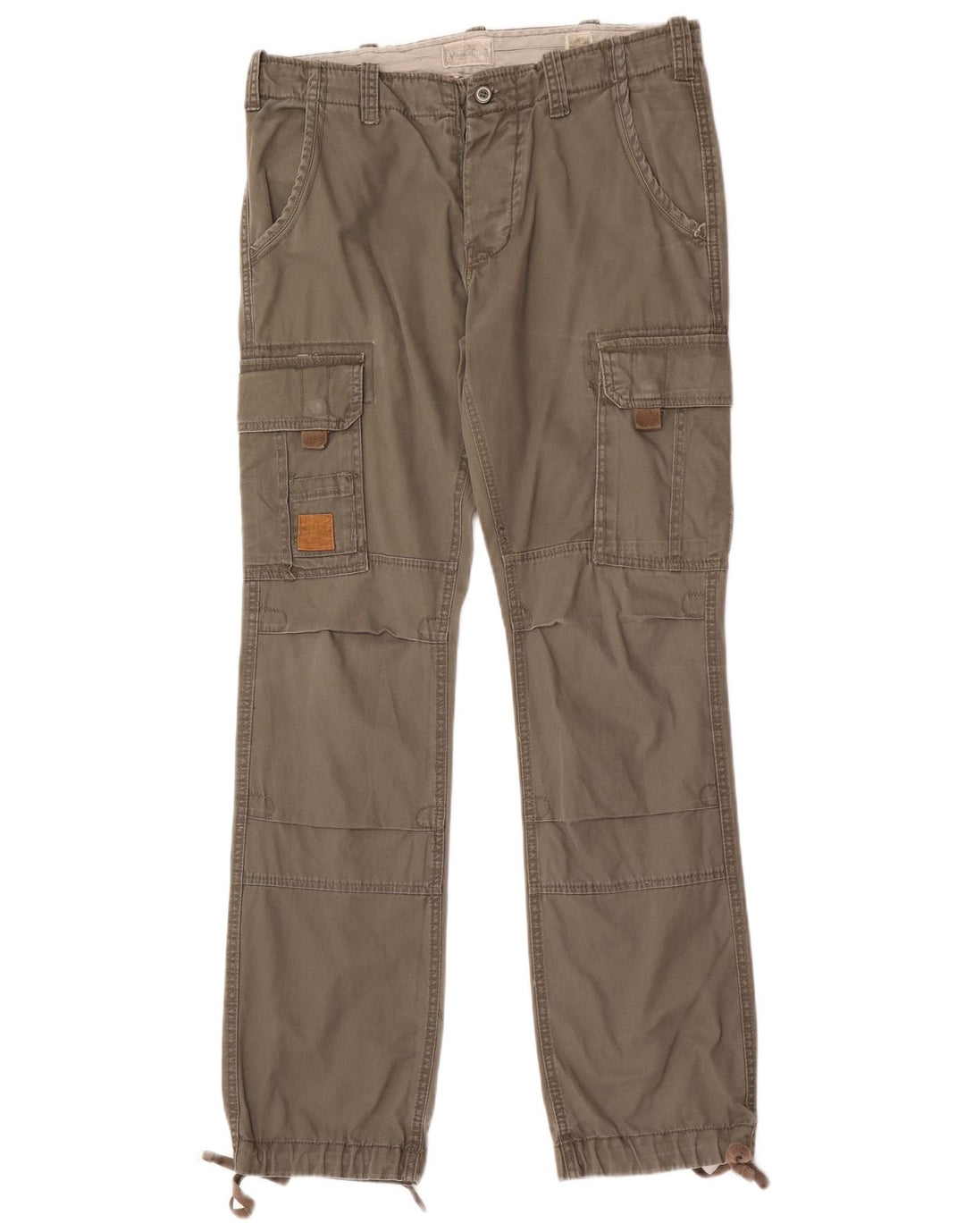Męskie spodnie cargo Jack & Jones Joggers W33 L34 Szara bawełna