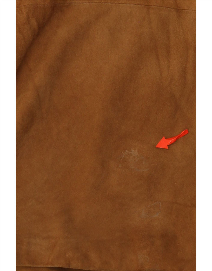 Damska kurtka zamszowa Conbipel IT 44 w kolorze średniego beżu