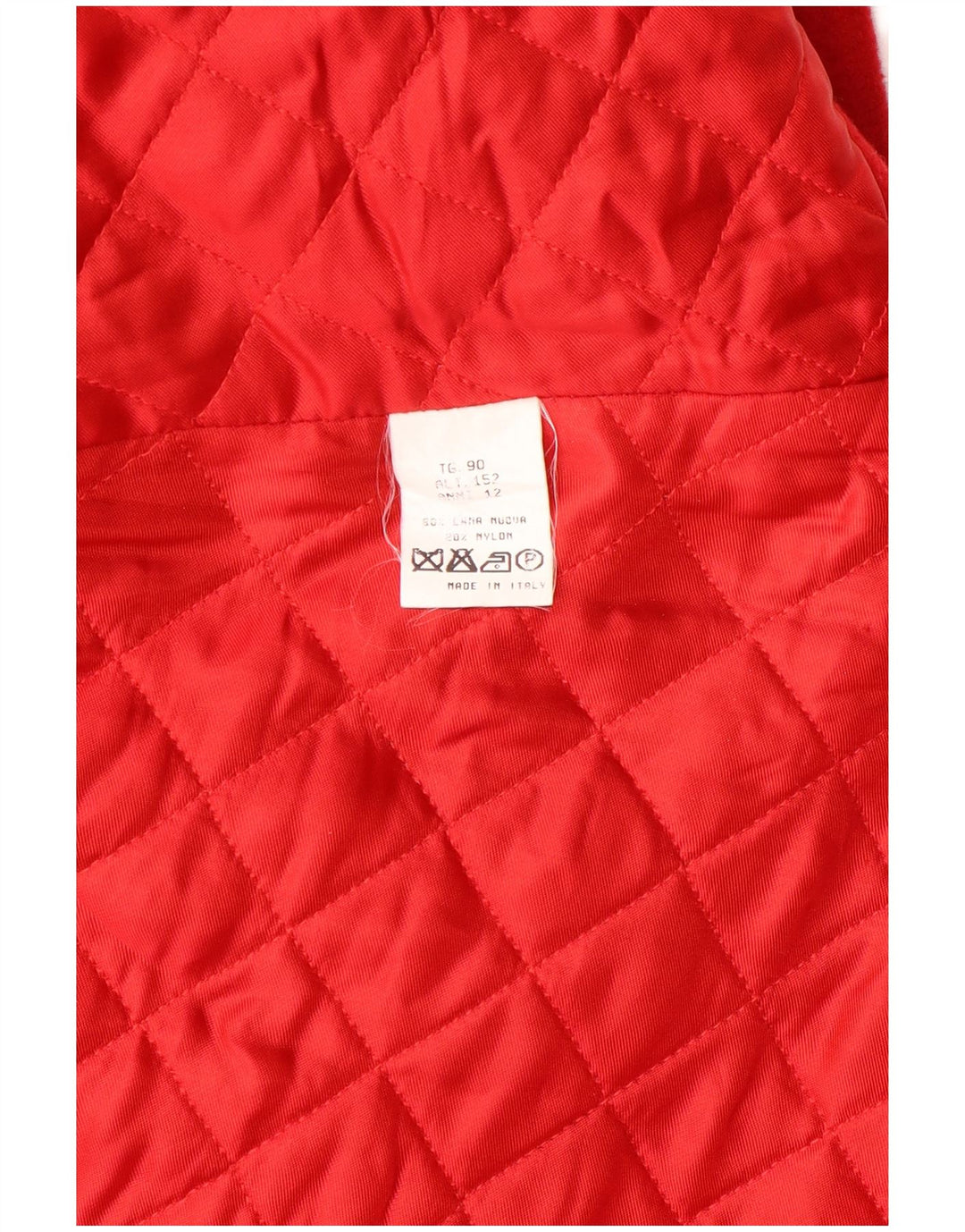 Płaszcz dziewczęcy w stylu vintage poncho 11-12 lat, czerwona wełna