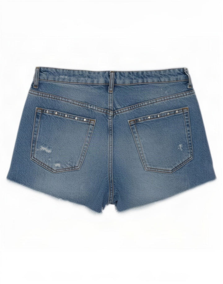 Damskie spodenki jeansowe Zara EU 38 Small W28 Niebieskie