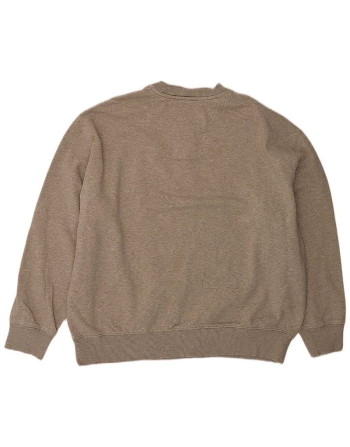 Marks & Spencer Męski sweter oversize XL, szary, bawełniany w plamki