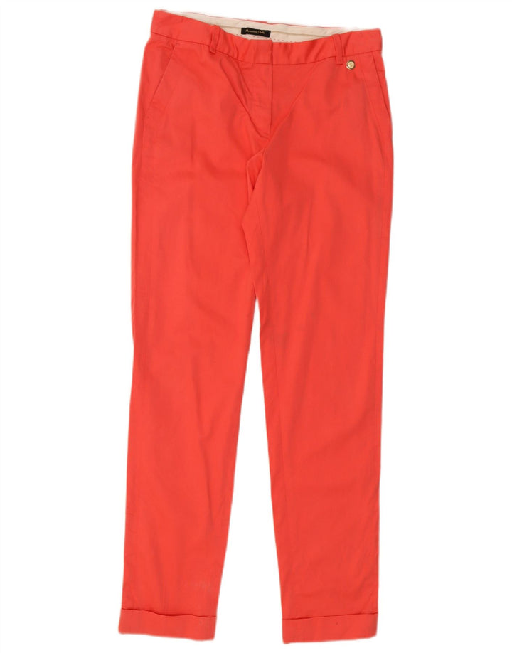 Męskie spodnie typu slim chino Massimo Dutti W26 L29 w kolorze różowym