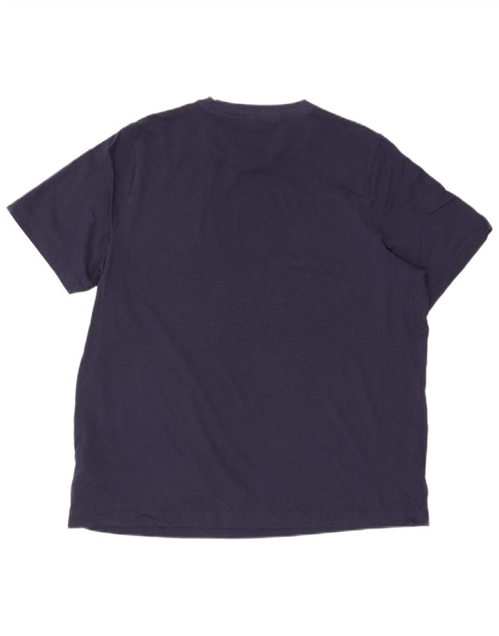 T-shirt męski Puma Top XL, granatowy, bawełniany