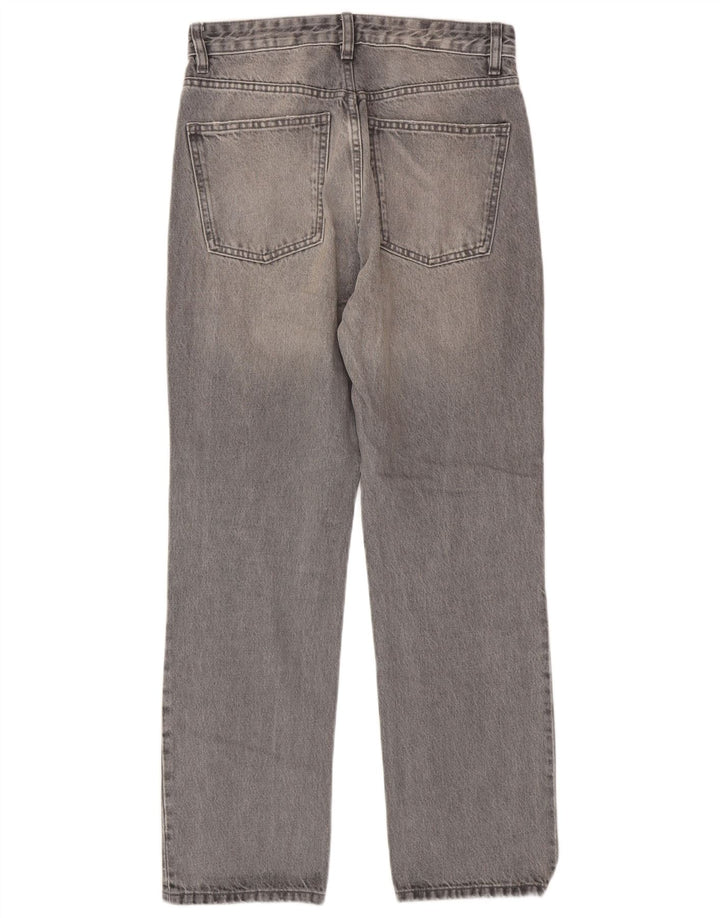 Damskie proste dżinsy Zara EU 40 Medium W30 L29 Szare