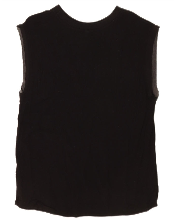 Kamizelka damska PEPE Jeans Top UK 10 Small, czarna wiskoza