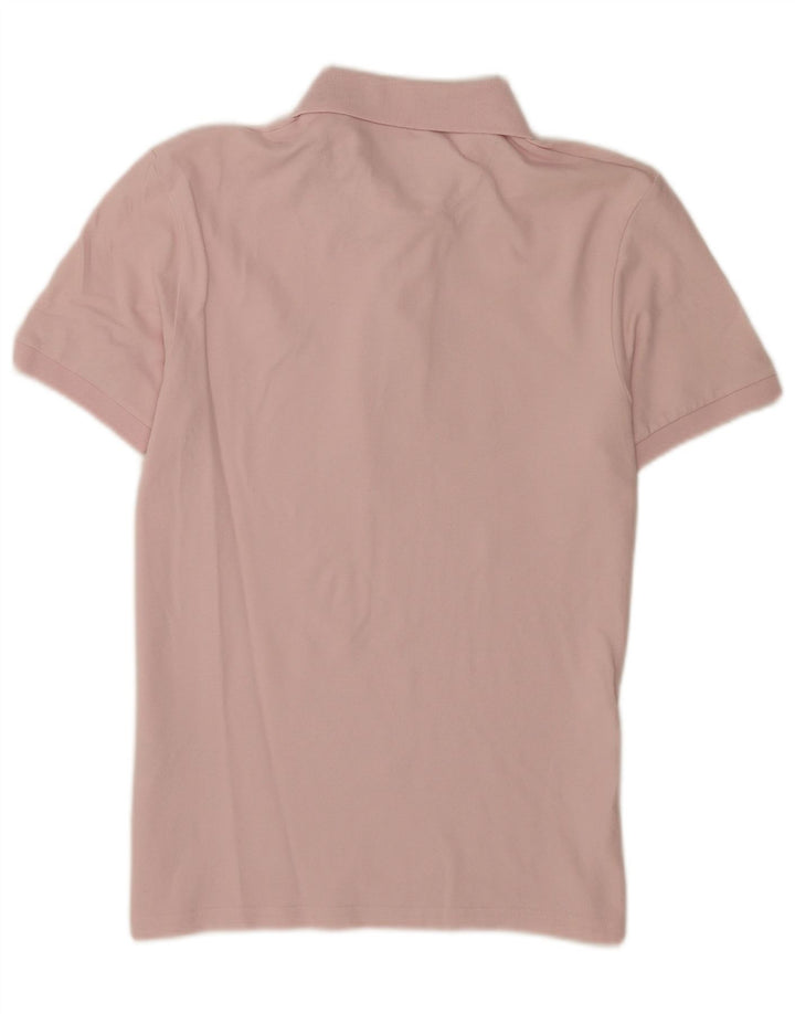 Męska koszulka polo Lyle & Scott, mała, różowa, bawełniana