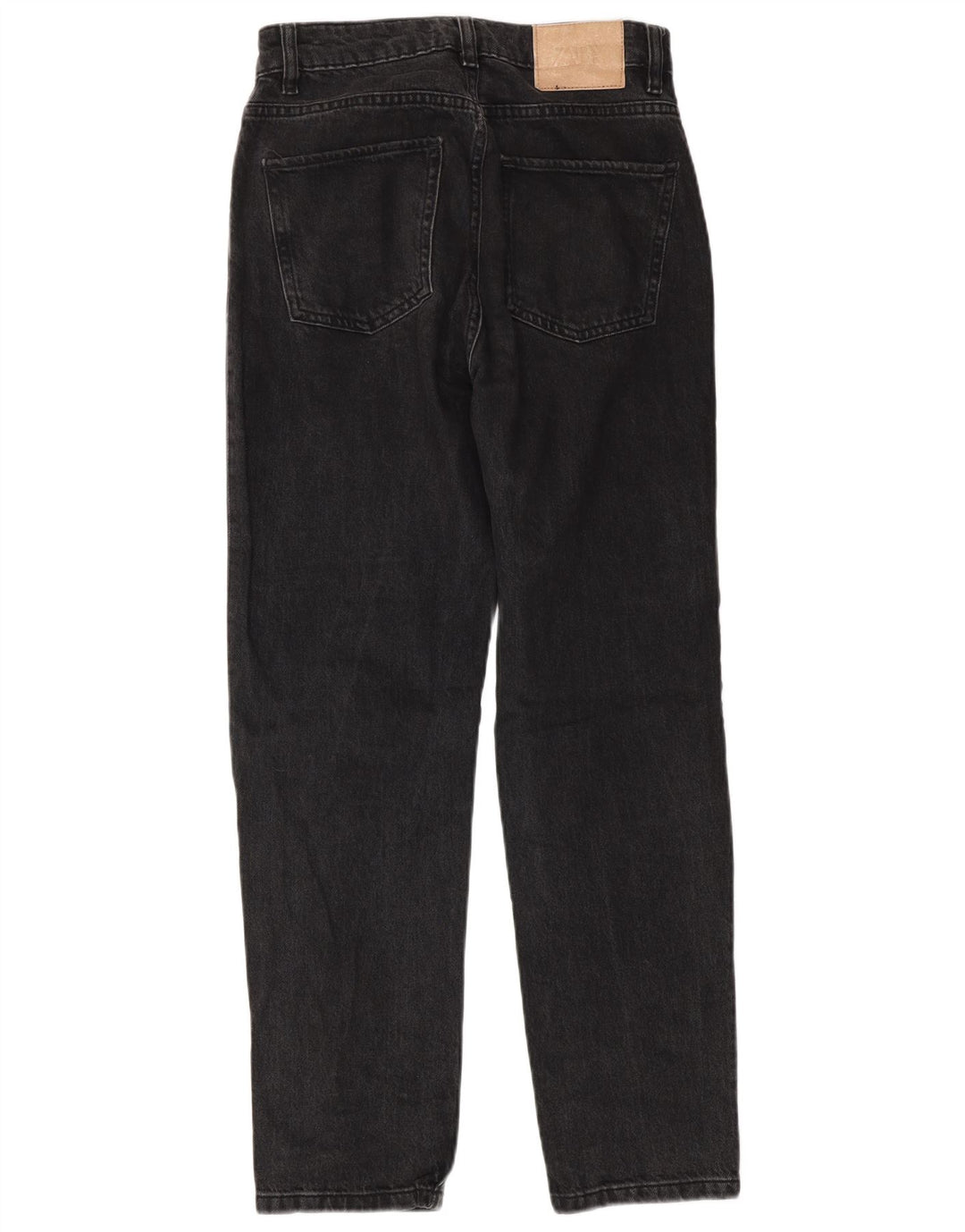 Damskie proste dżinsy ZARA EU 36 XS W26 L29 Czarne