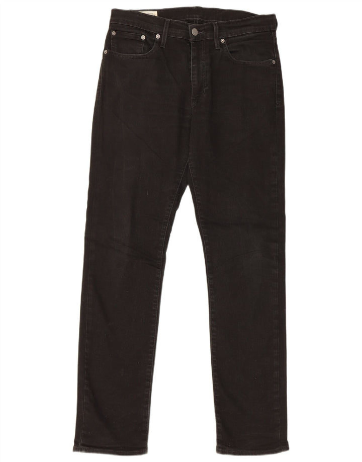 Męskie jeansy Levi's 511 Slim W31 L32 Czarna bawełna