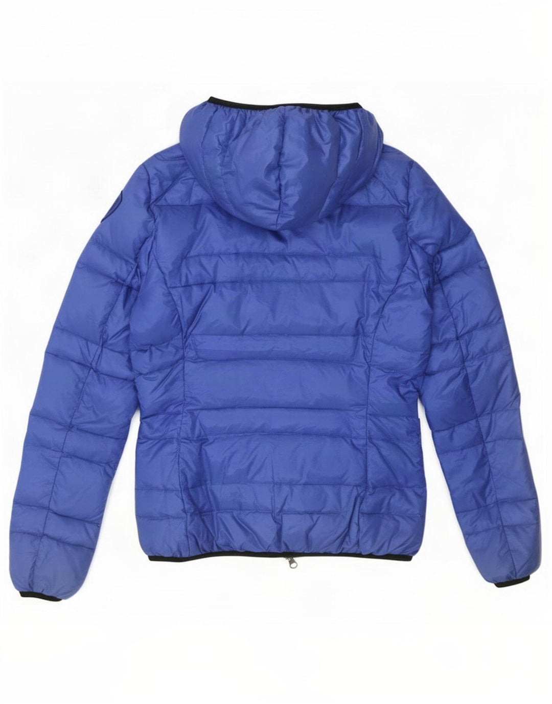 Damska ocieplana kurtka z kapturem Blauer UK 10 Small Blue Poliamid