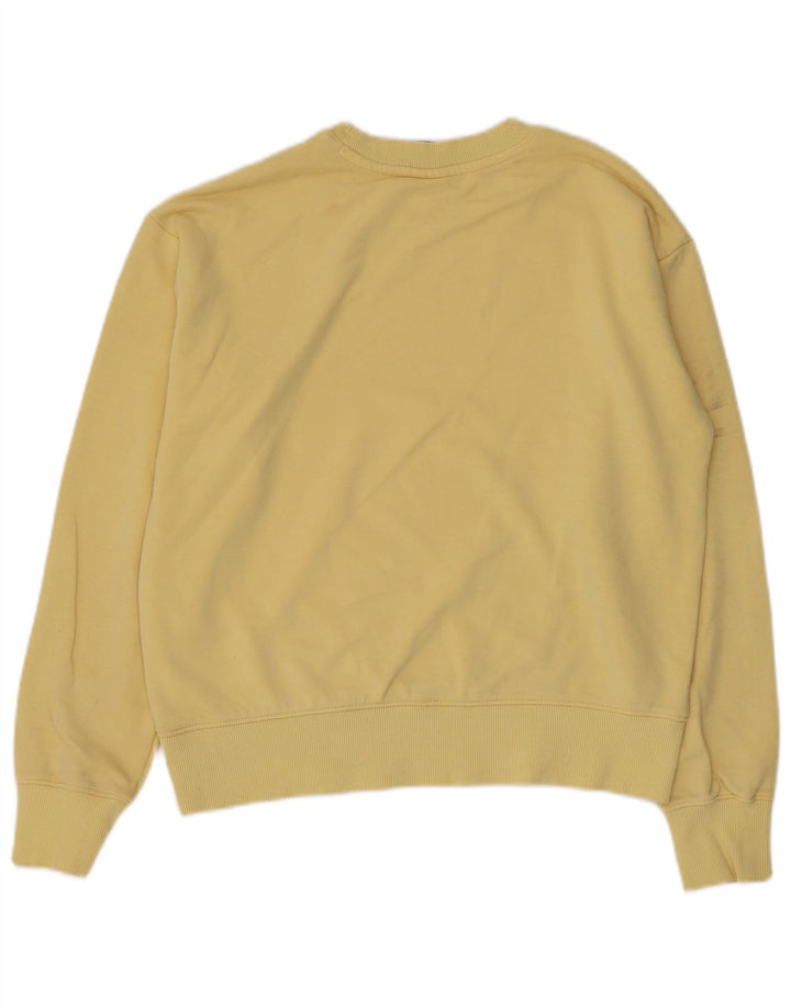 Damski sweter oversize Champion UK 10 Small, żółty, bawełniany