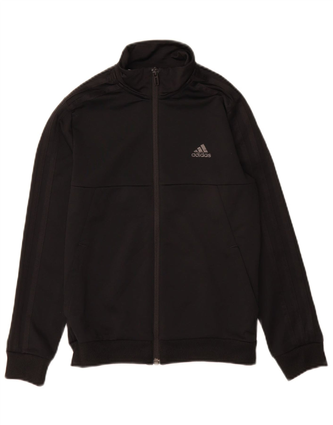 Adidas Chłopięca Kurtka Dresowa Climalite Climalite 9-10 Lat Czarny Poliester