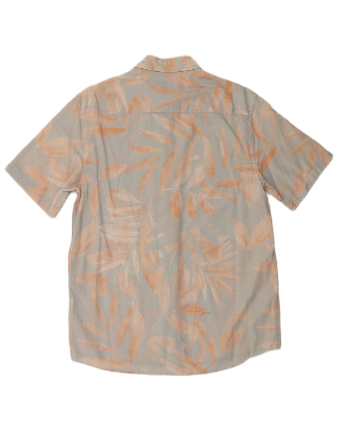 Męska koszula z krótkim rękawem i regularnym krojem Zara w kolorze średnioniebieskim w kwiaty