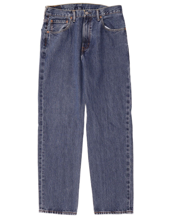 Męskie jeansy LEVI'S 550 o swobodnym kroju W34 L34 Niebieska bawełna