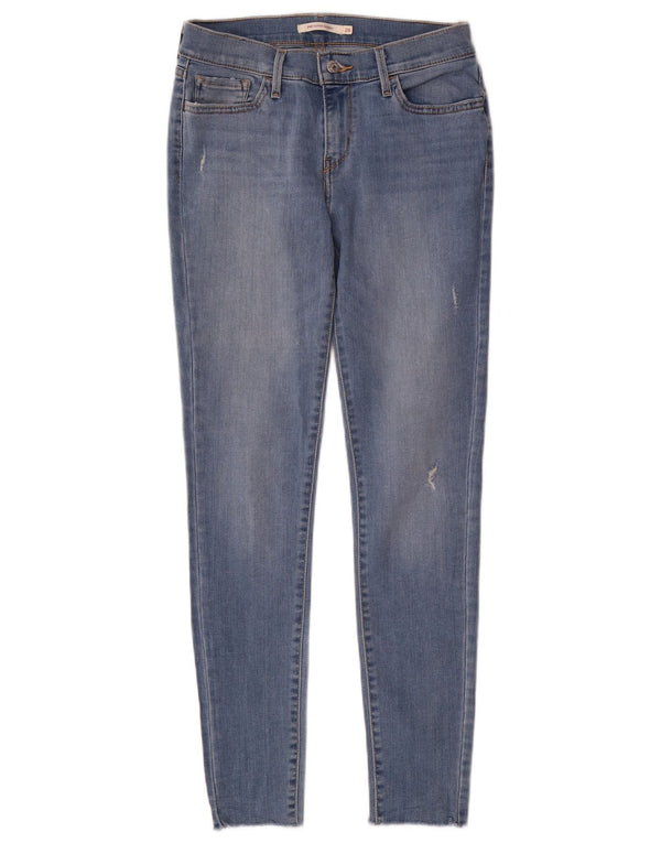 Damskie jeansy Levi's 710 Super Skinny W28 L28 Niebieskie