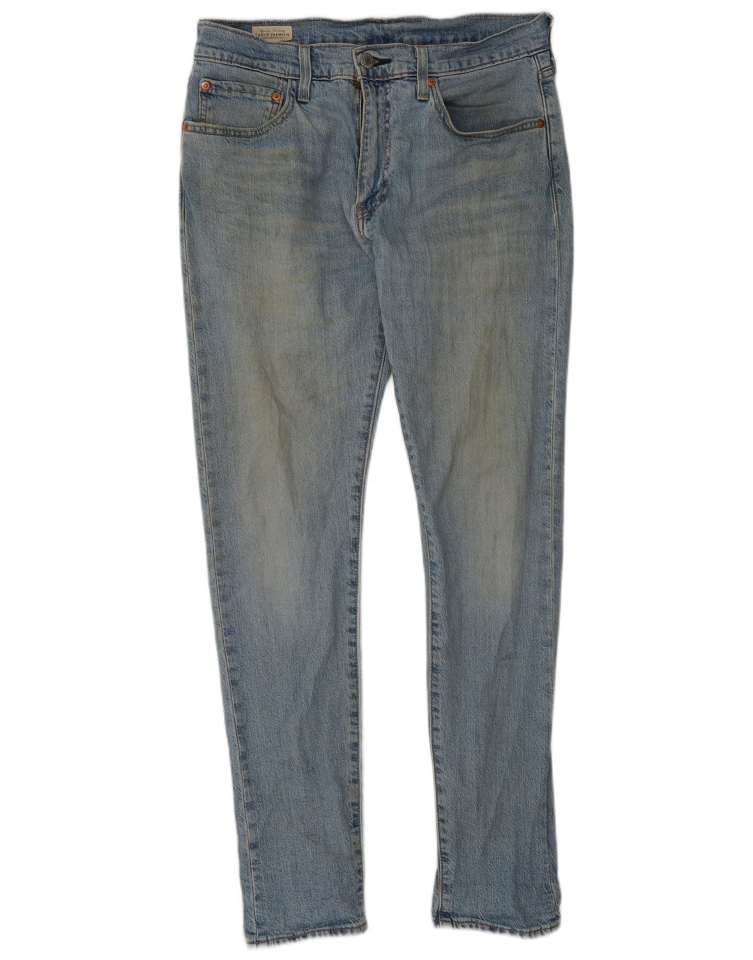 Męskie jeansy Levi's 512 Slim W31 L32 Niebieskie bawełniane